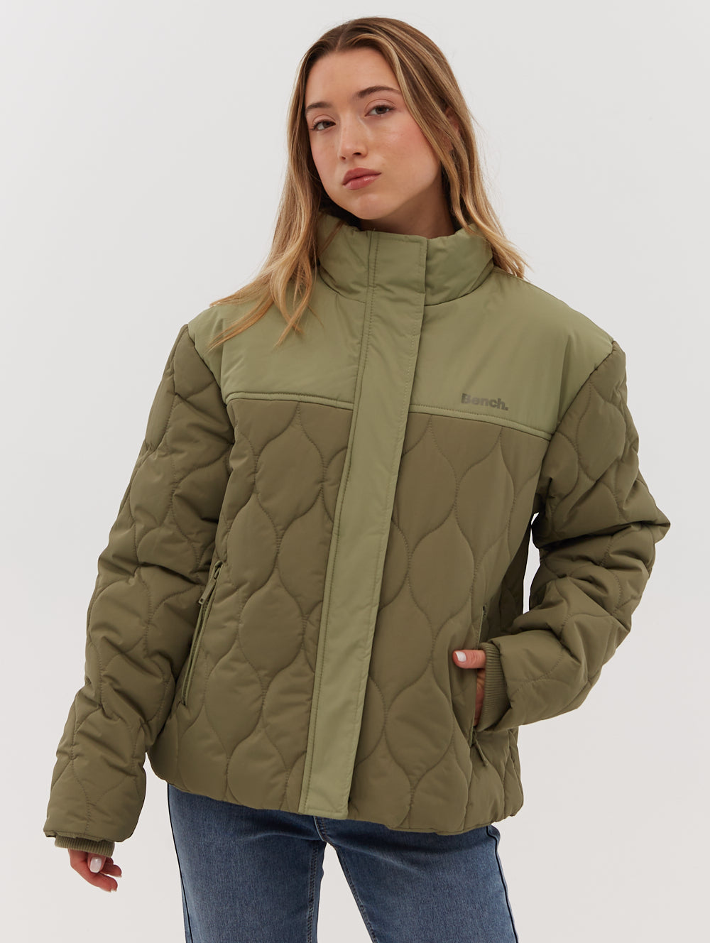 JORGIA Green Outerwear Jackets Shot 1