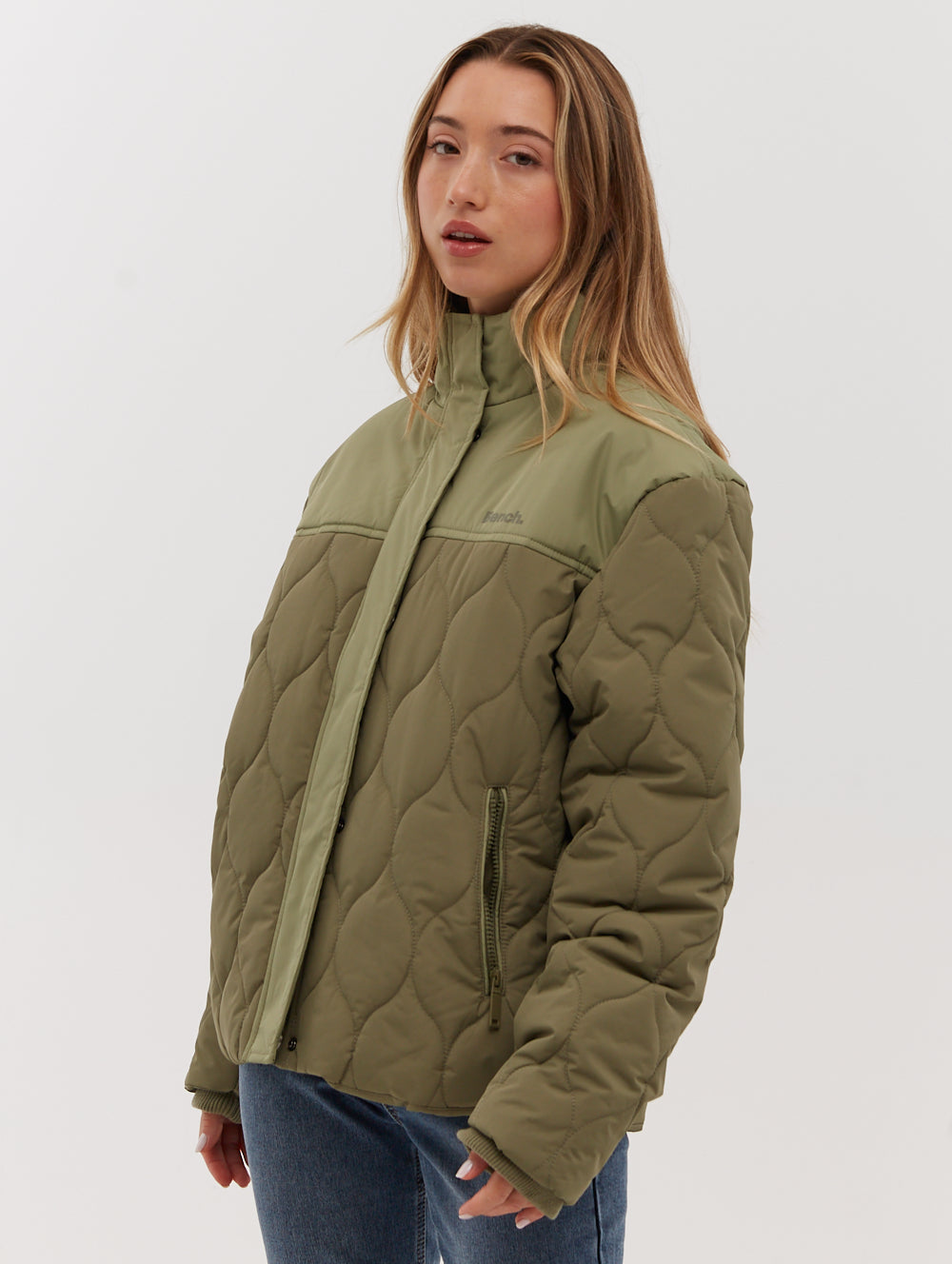 JORGIA Green Outerwear Jackets Shot 3