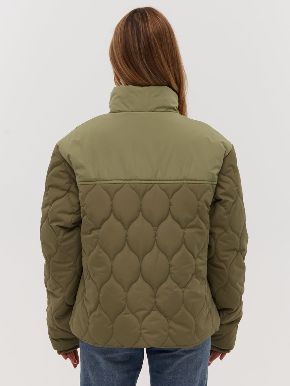 JORGIA Green Outerwear Jackets Shot 4