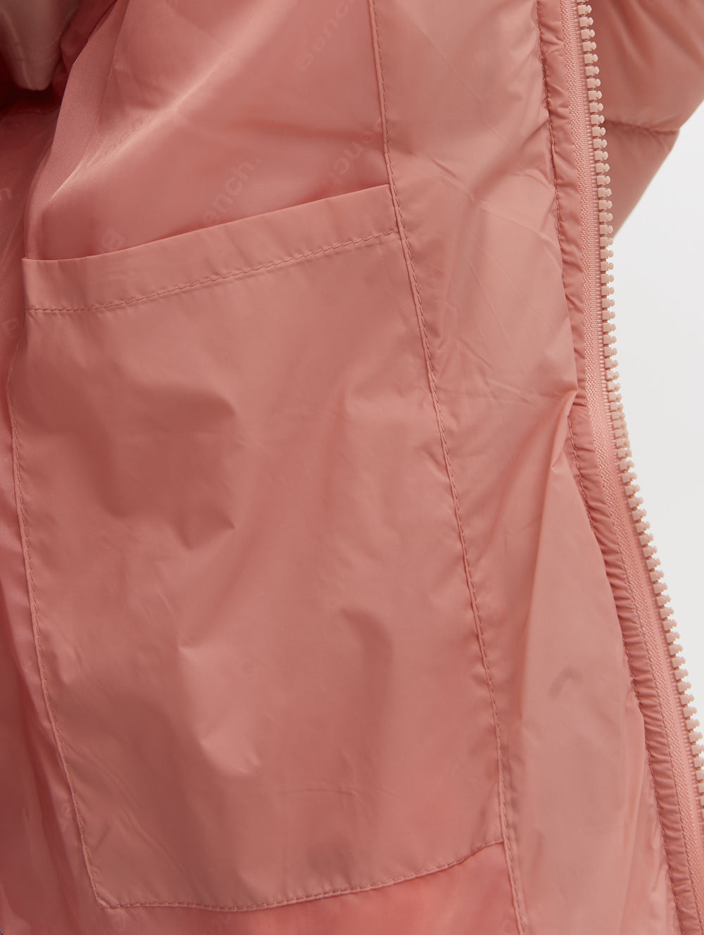 Inken Hooded Puffer Jacket - Pink