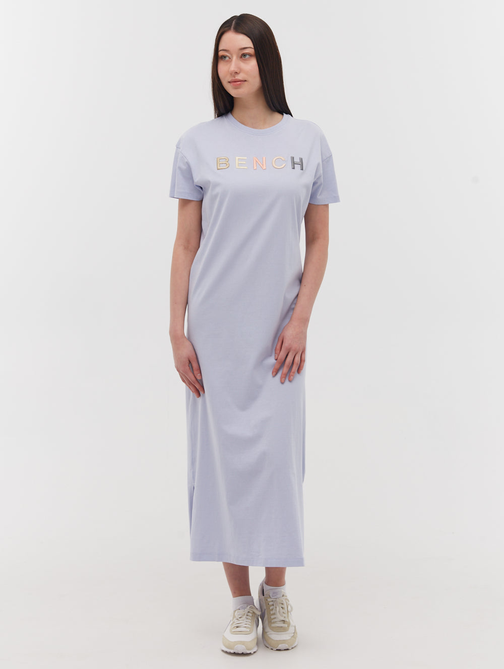 Tussah Chest Logo T-Shirt Dress - BN4N128262