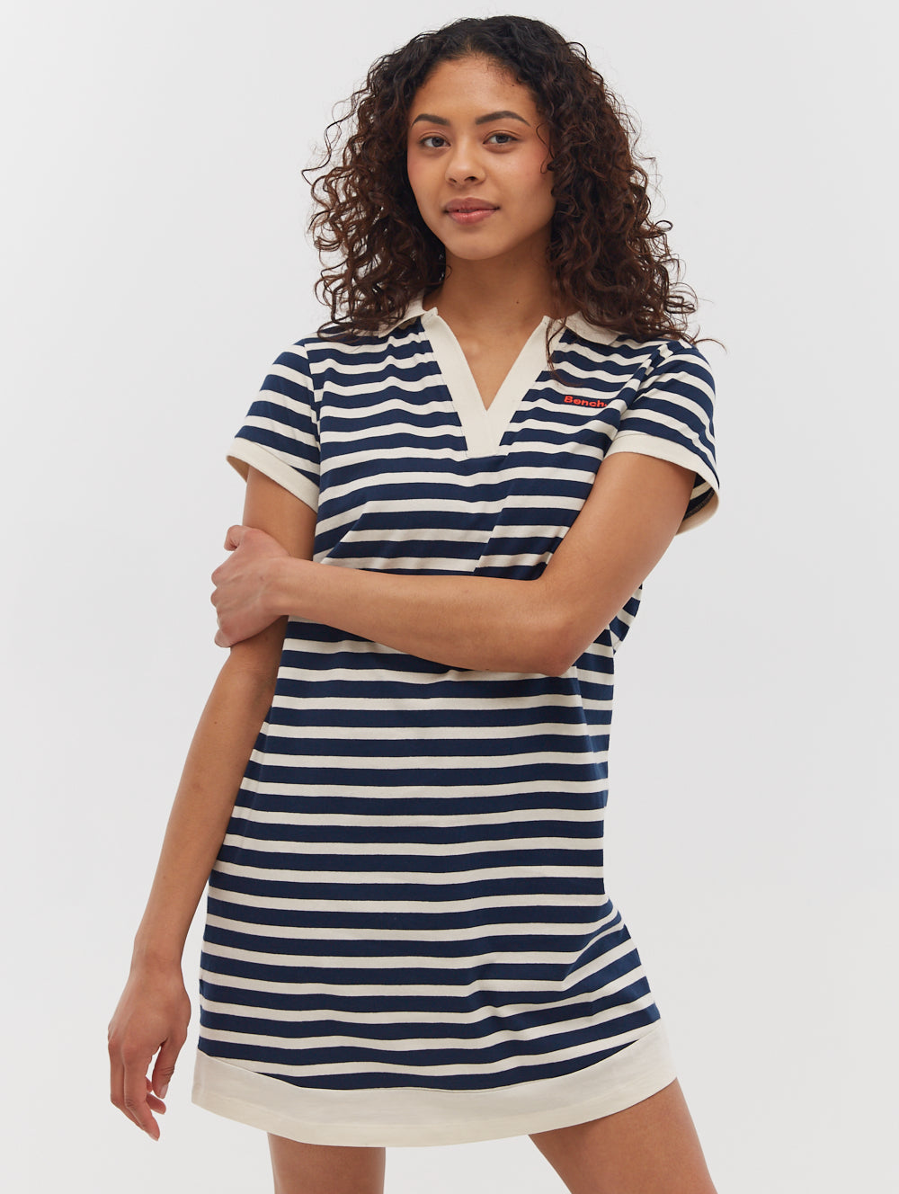 Orenda Stripe Polo Dress - BN4N128269