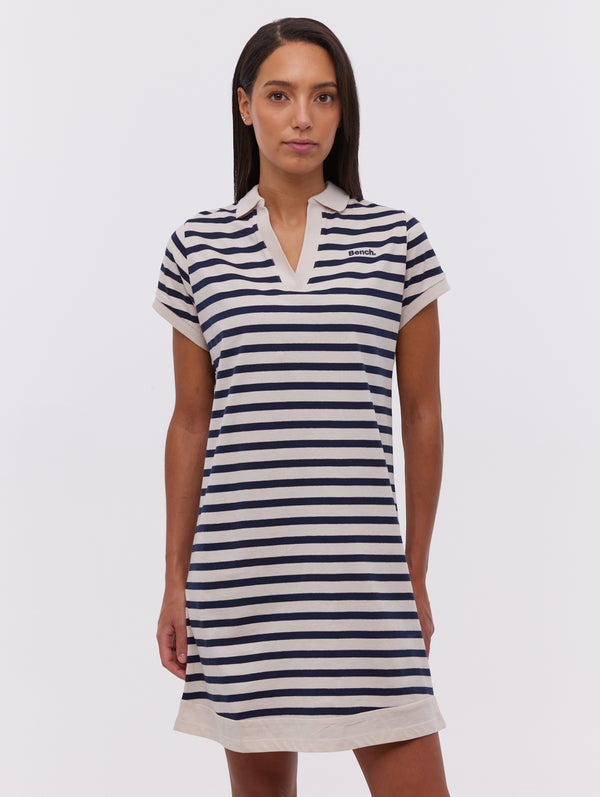 Orenda Stripe Polo Dress | Bench Canada
