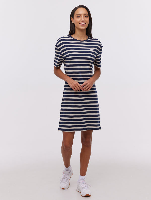 Frandi Striped T-Shirt Midi Dress | Bench Canada
