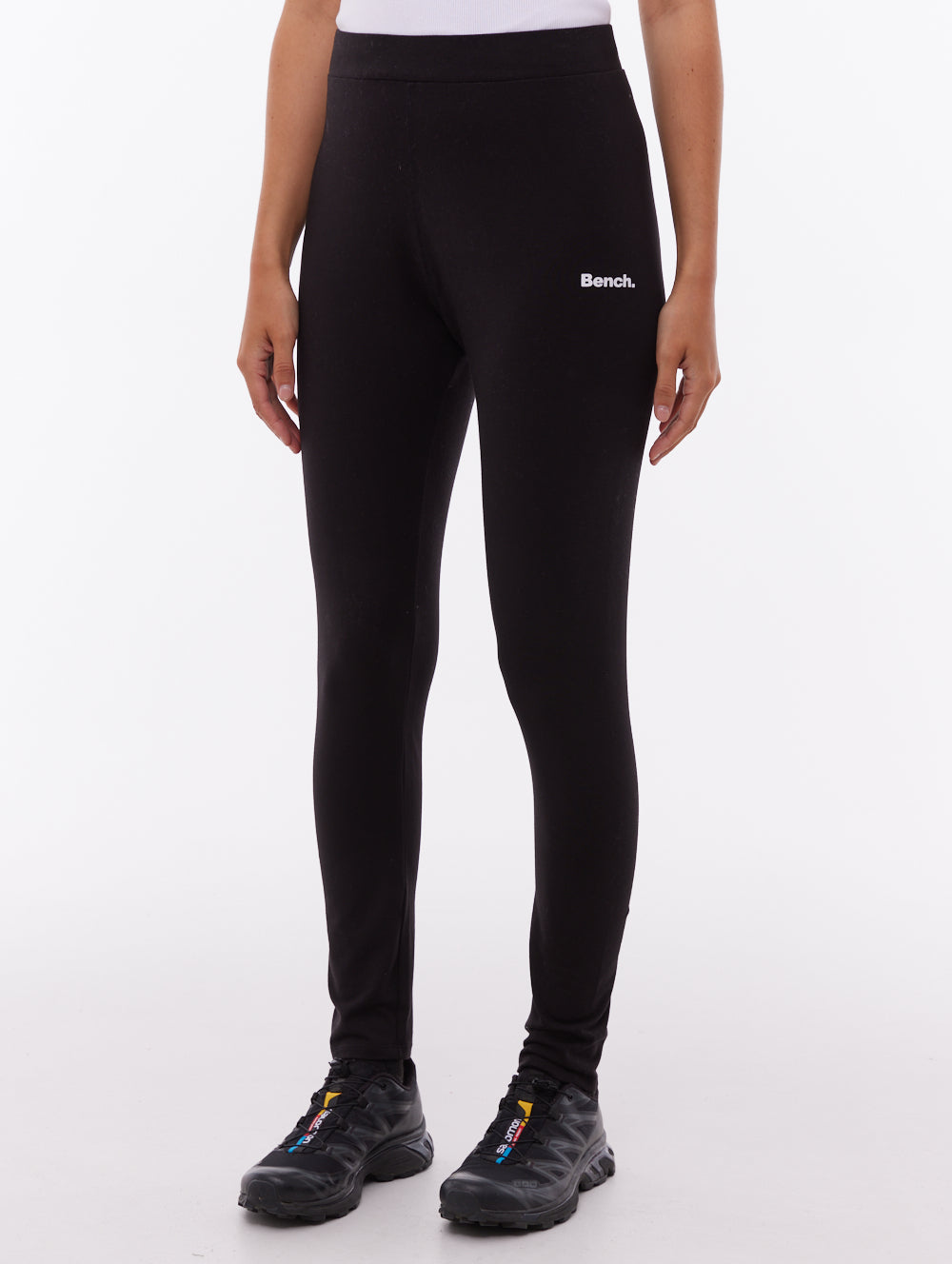 Jeana Black BK001 Leggings Small Logo Shot 1