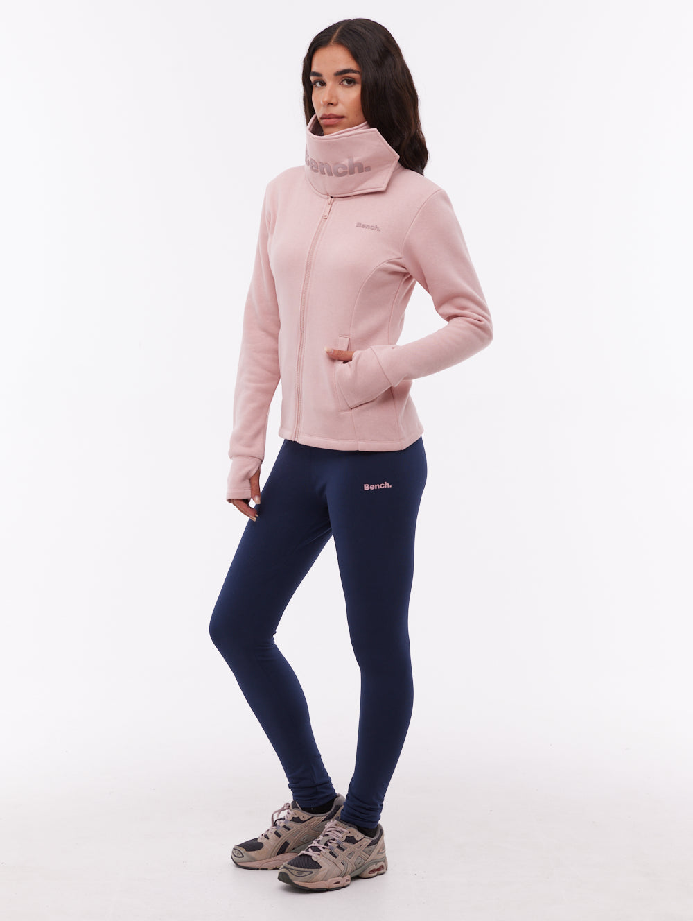 Jeana Blue NY018 Leggings Small Logo Shot 1