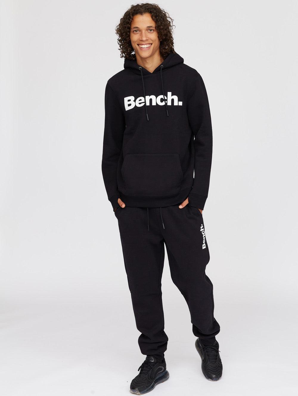 Mens Jogger with Textured Logo - BMNE40349K - Bench