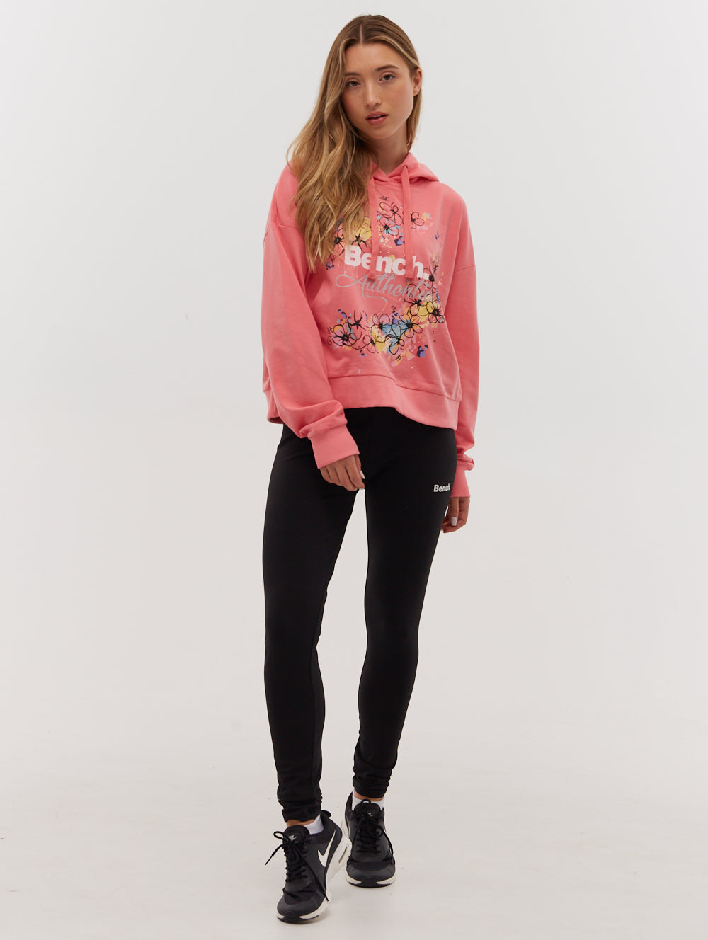 Florence French Terry Cropped Pullover Hoodie