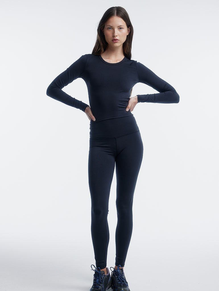 Basic b*tch black running & fitness leggings – Happystride