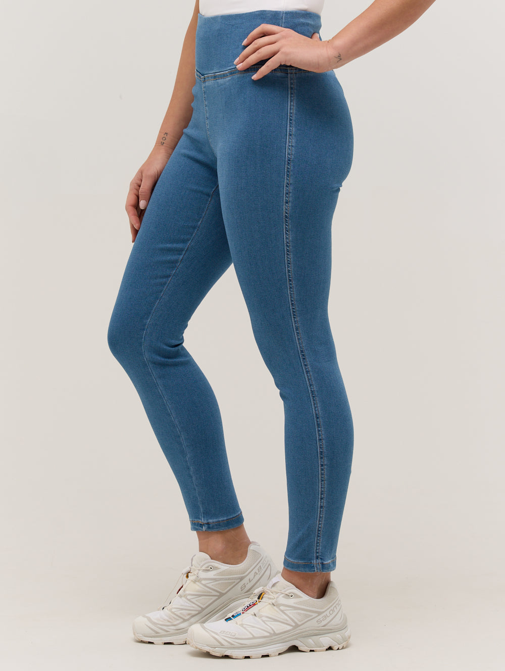 Baby blue workout leggings best sale