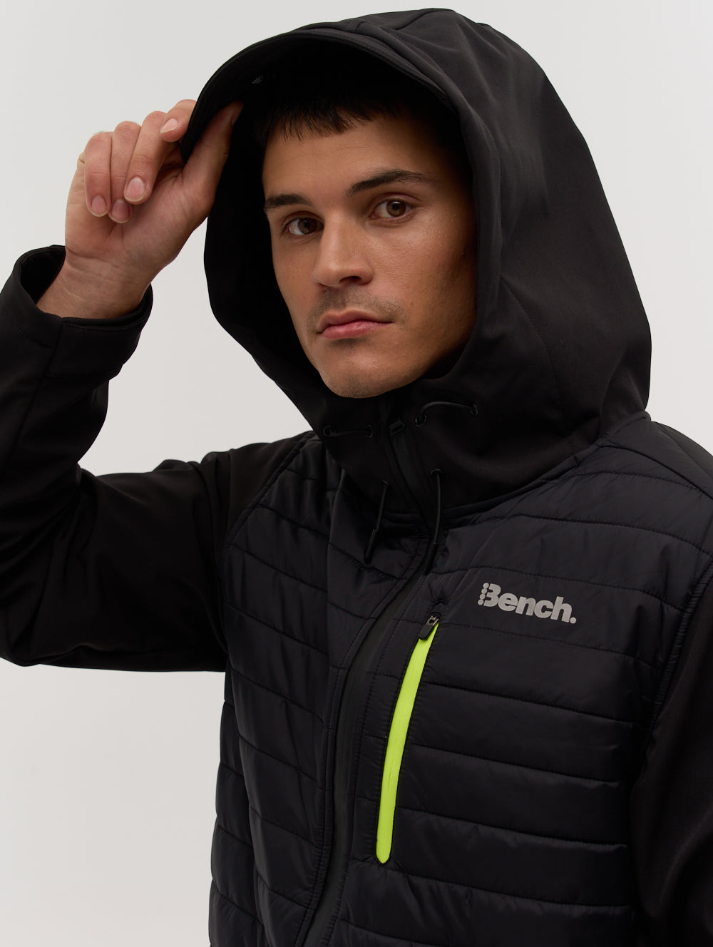 Hybrid hooded jacket best sale