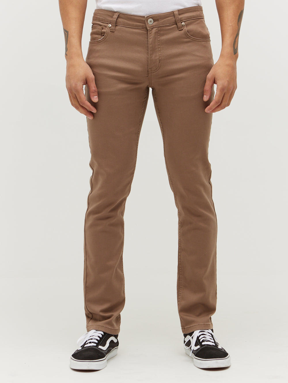 Cole Comfort Knit 5-Pocket Jeans