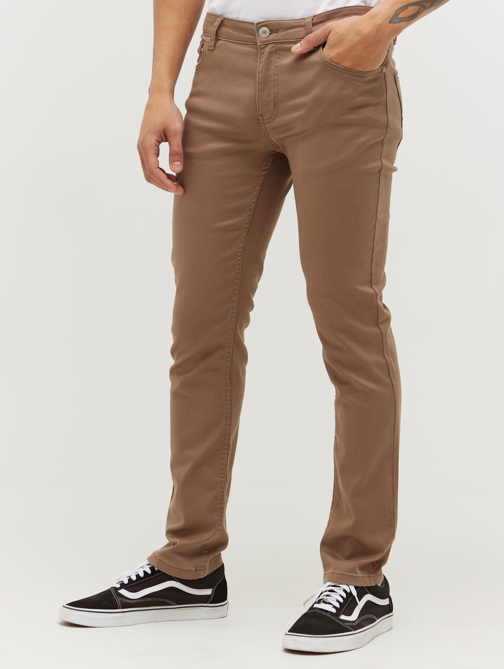 Cole Comfort Knit 5-Pocket Jeans