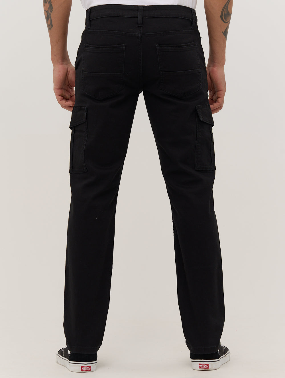 Brock Slim Fit Cargo Pants BMNK43365 29 Black