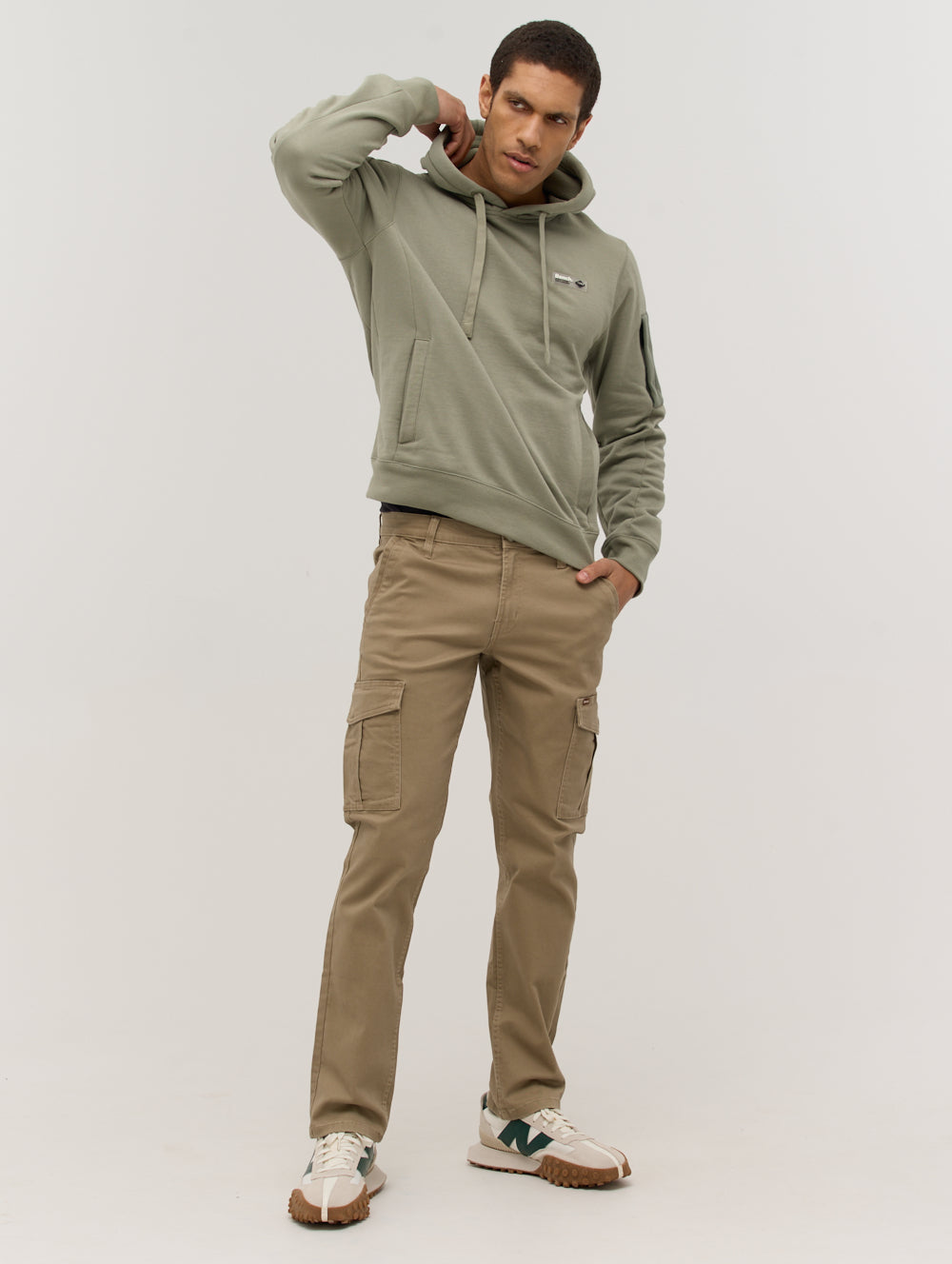 Pantalon cargo slim Brock - BMNK43365