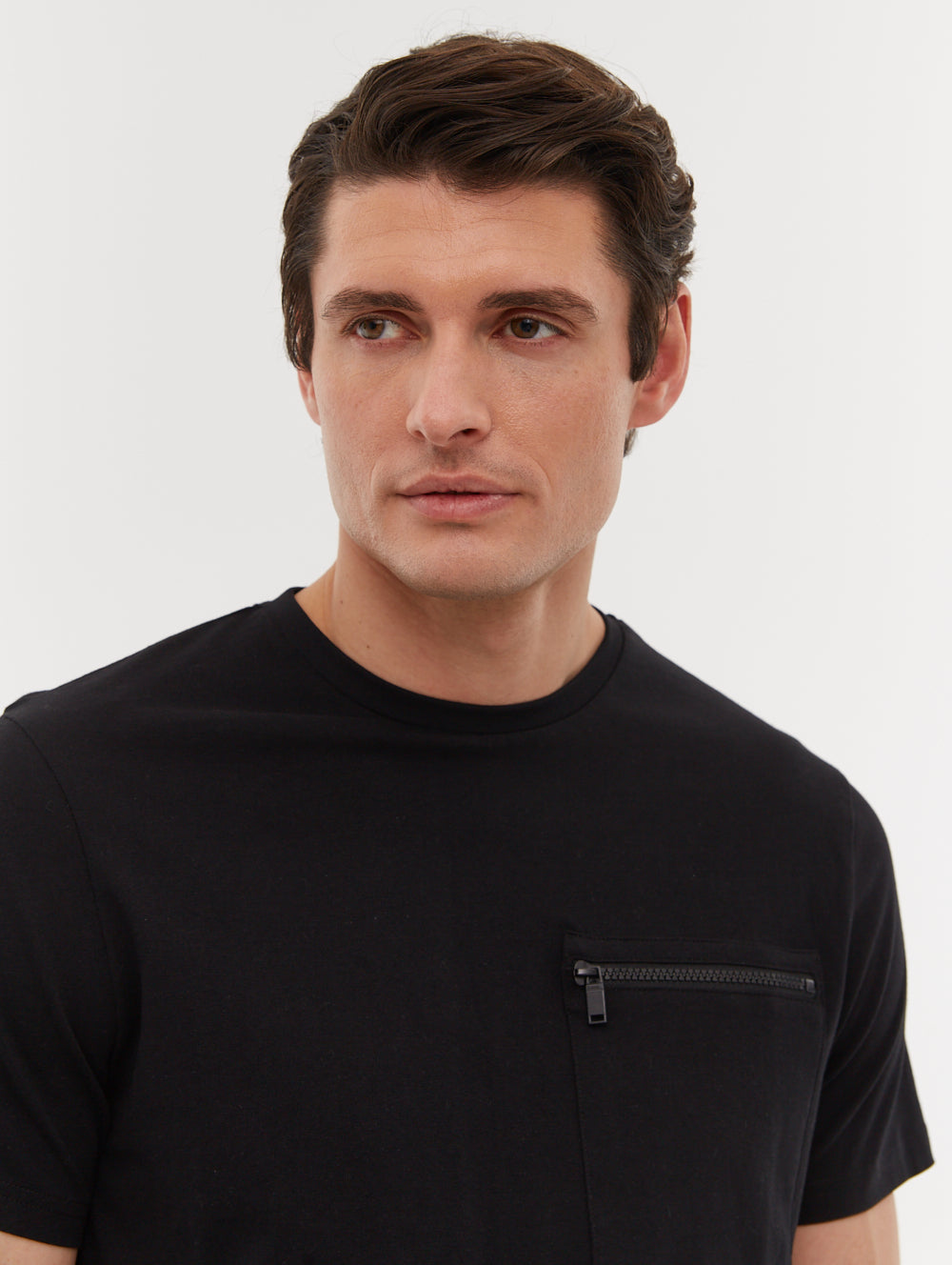 トップス HANTEN ANTI TEE / BLK 214PK Loopwheeled Relaxed Fit Pikée T-Shirt – Merz b. Schwanen