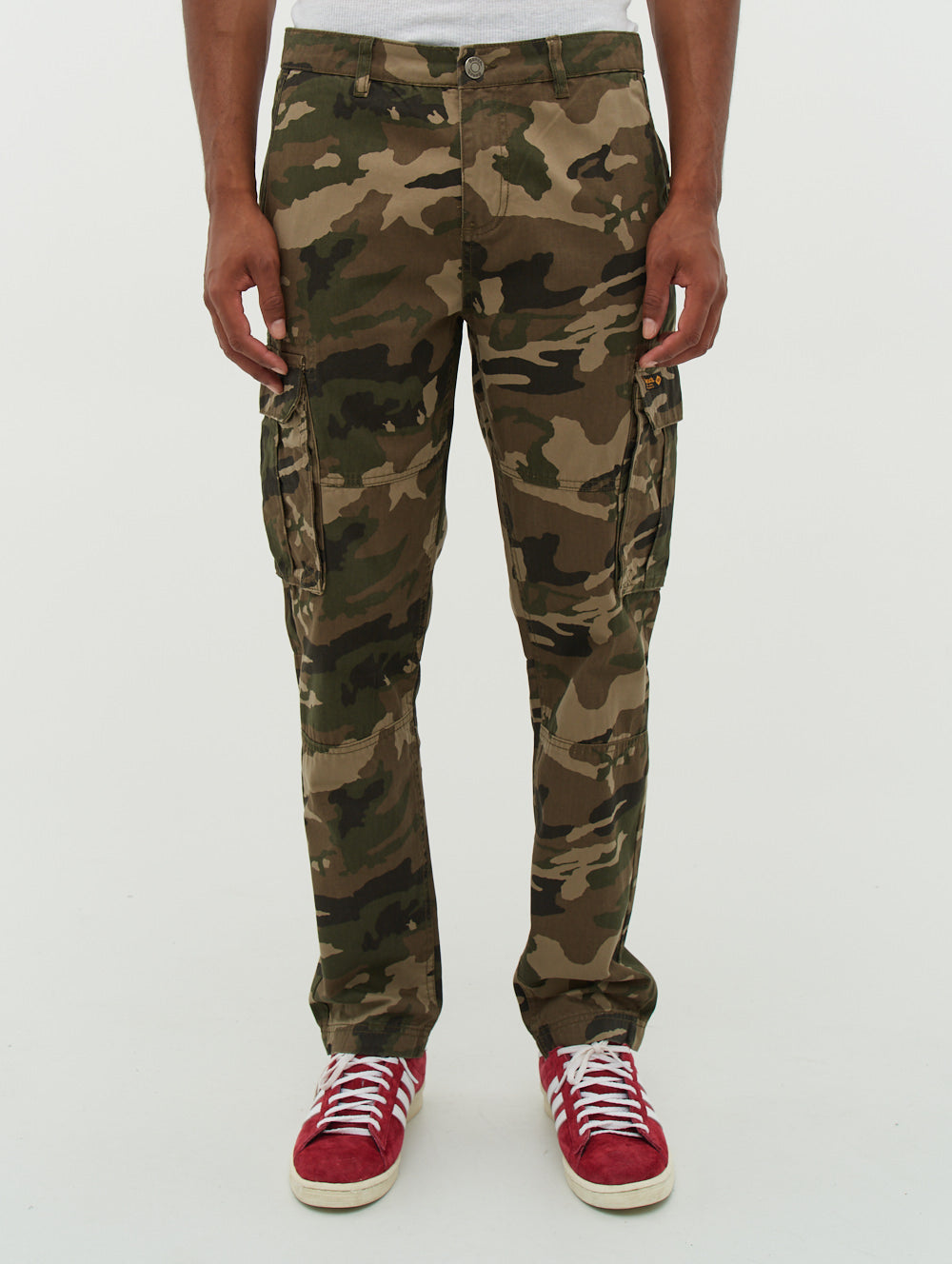 Bench Tapered Cargo Pants in Blue for Men | Lyst