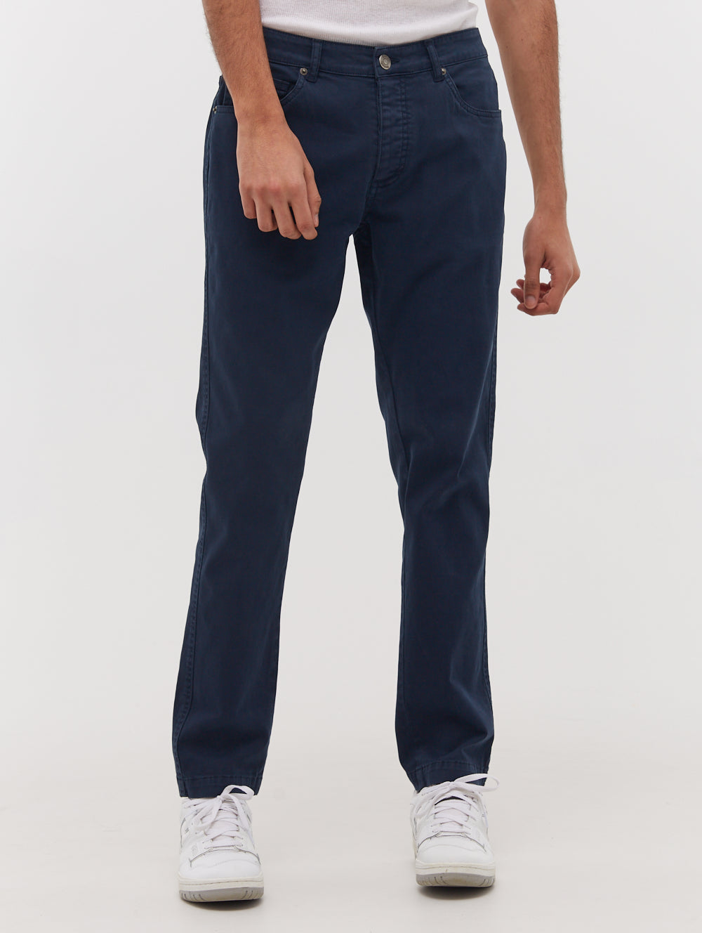 Pantalon chino 5 poches en sergé - BN2C124552