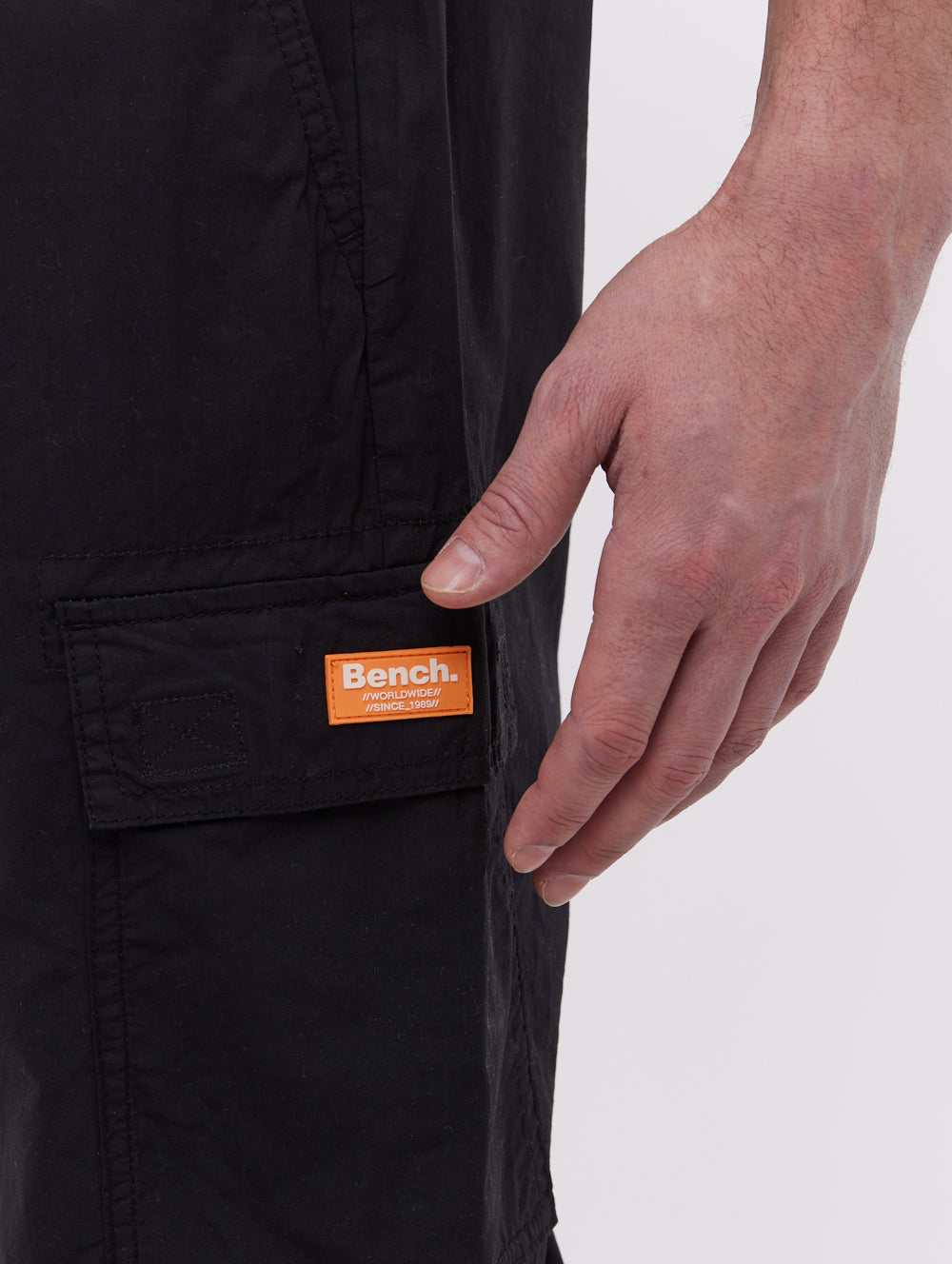 Lewin Elasticized Cargo Pants - Black - Bench Lewin Elasticized Cargo Pants - Black - Bench