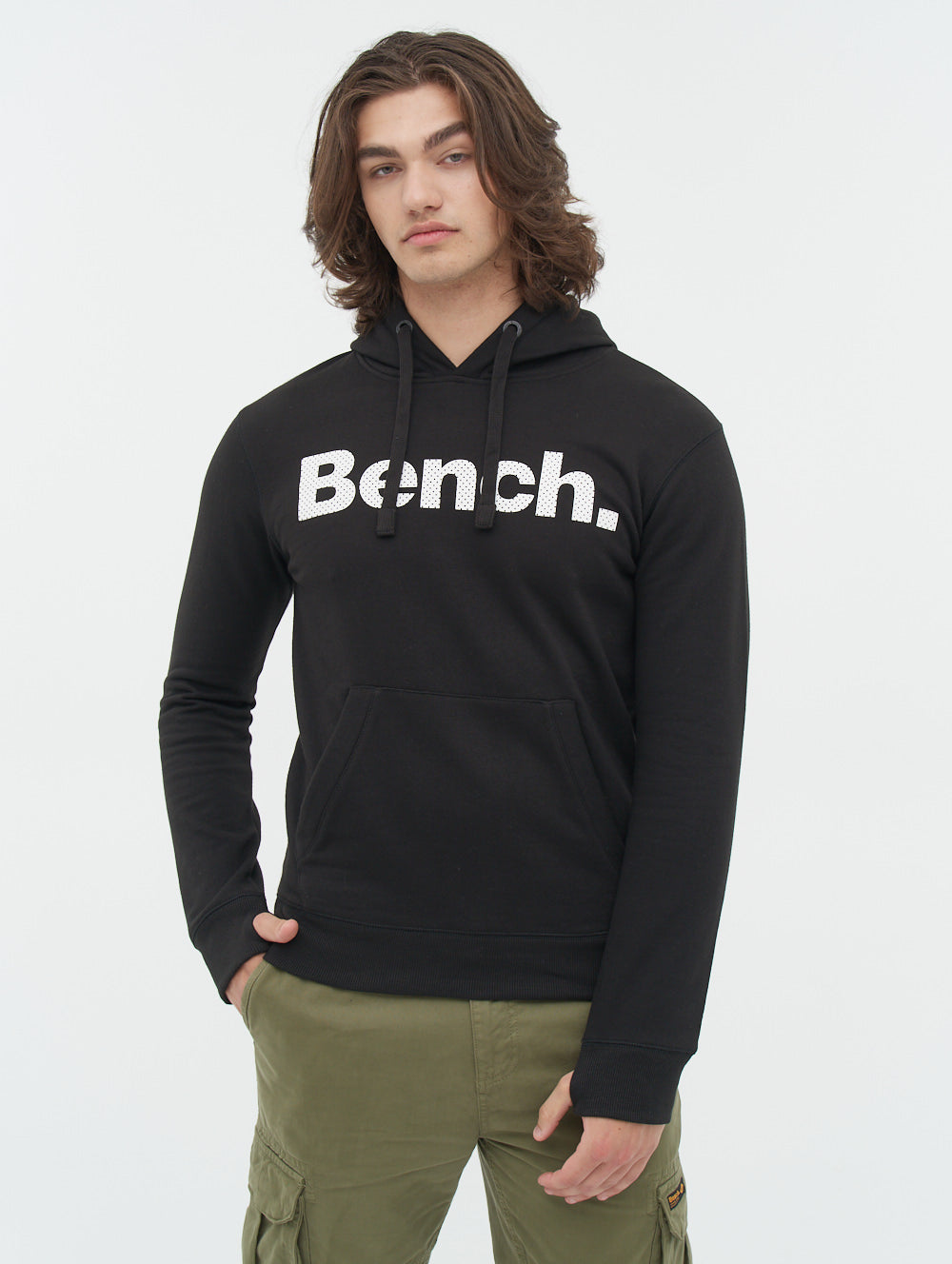 Skinner Perforated Logo Hoodie - BN2E117204