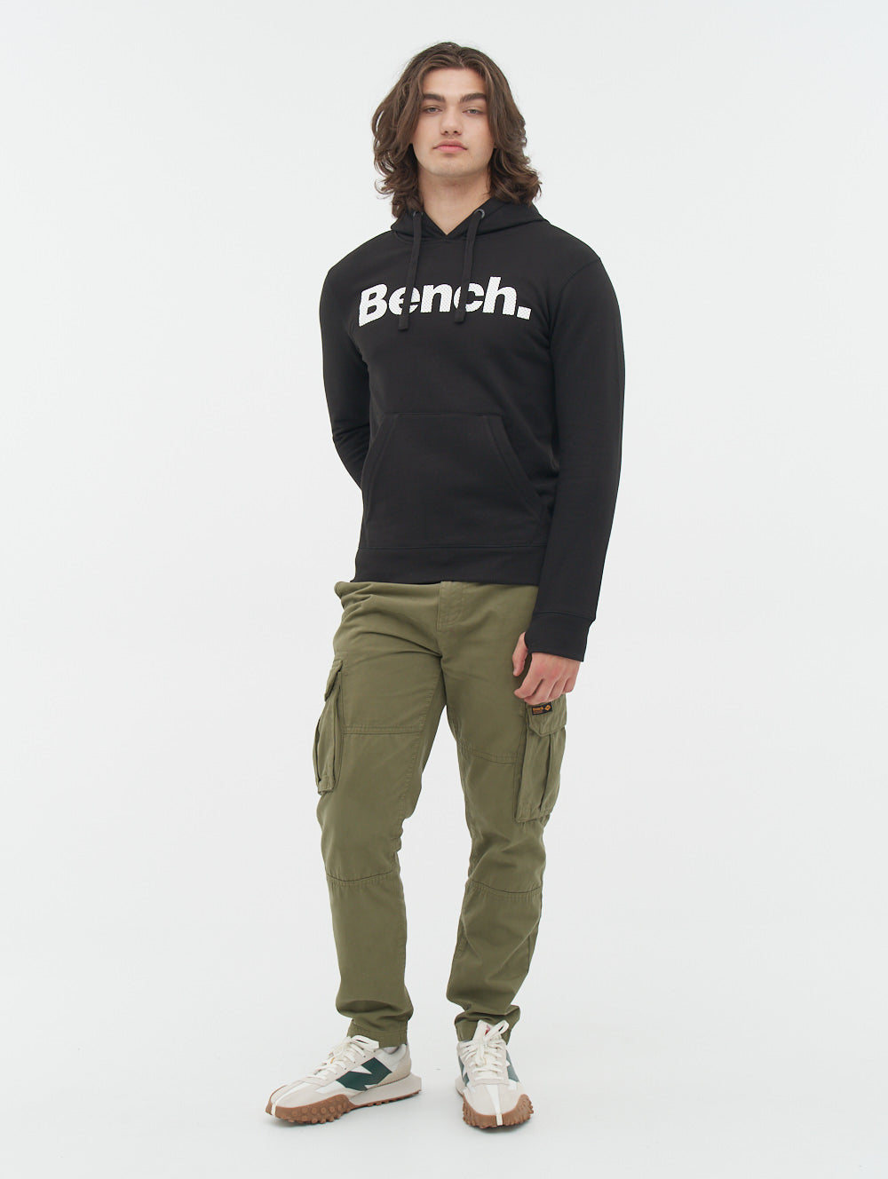 Skinner Perforated Logo Hoodie - BN2E117204