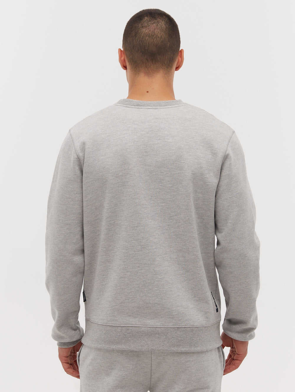 Tipster Perforated Logo Crew Neck Sweatshirt