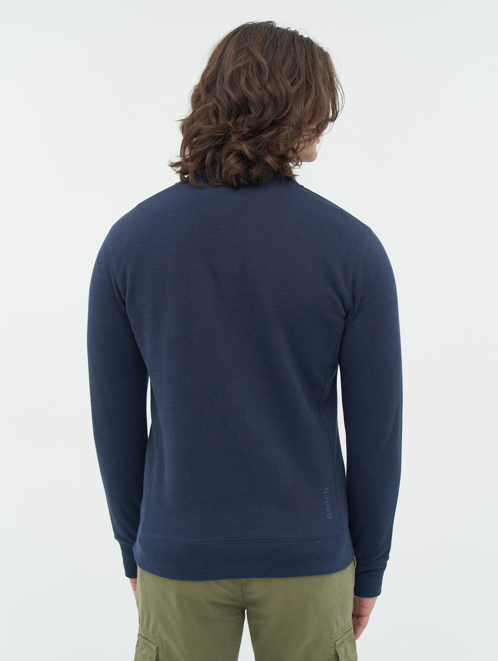 Tranto Pique Quarter Zip Funnel Neck - BN2E124941 - Bench