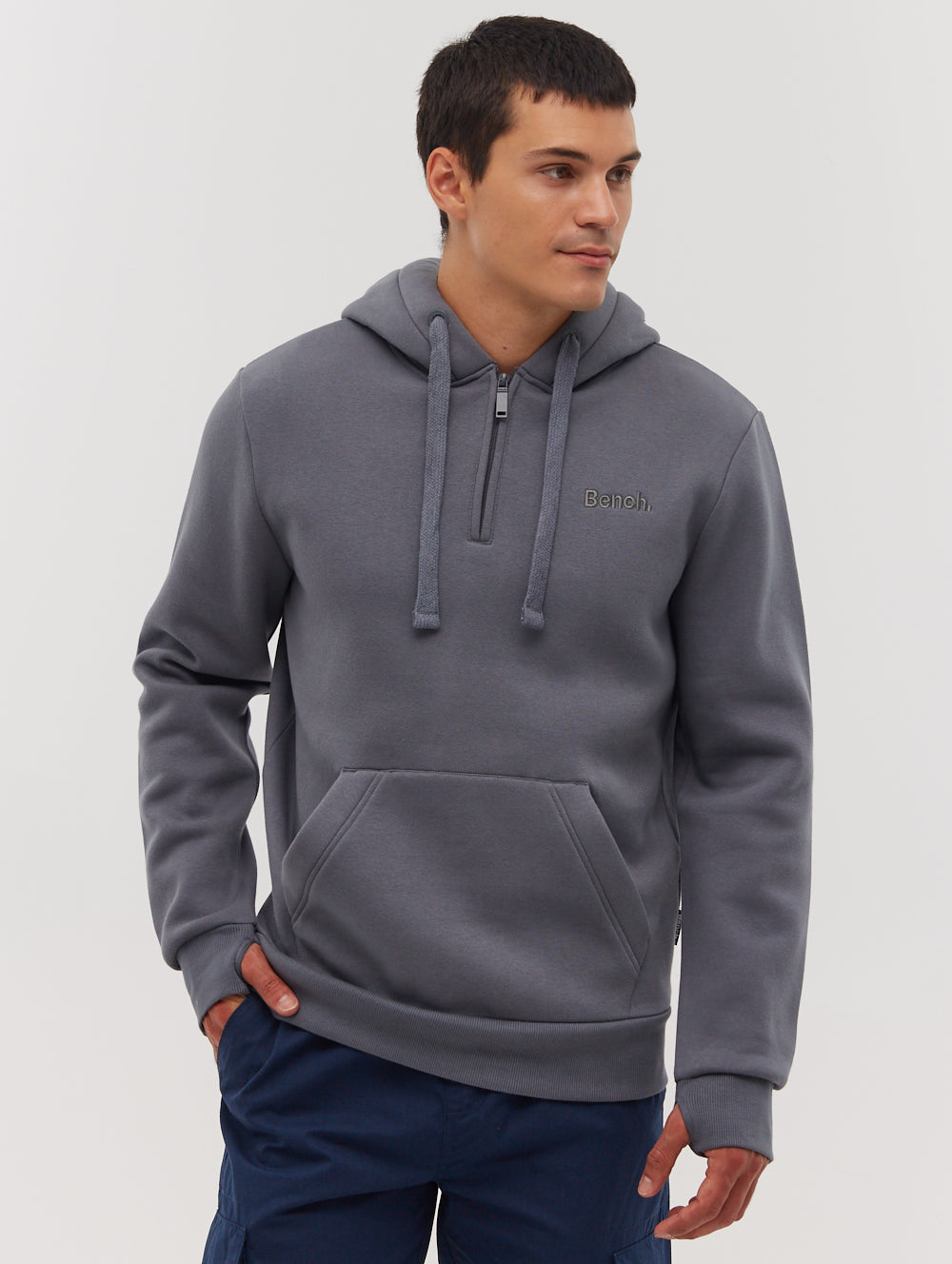 Halsnead Quarter Zip Hoodie Bench