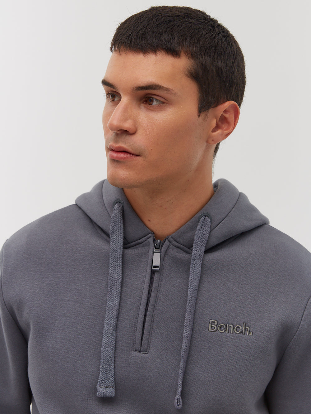 Halsnead Quarter Zip Hoodie Bench