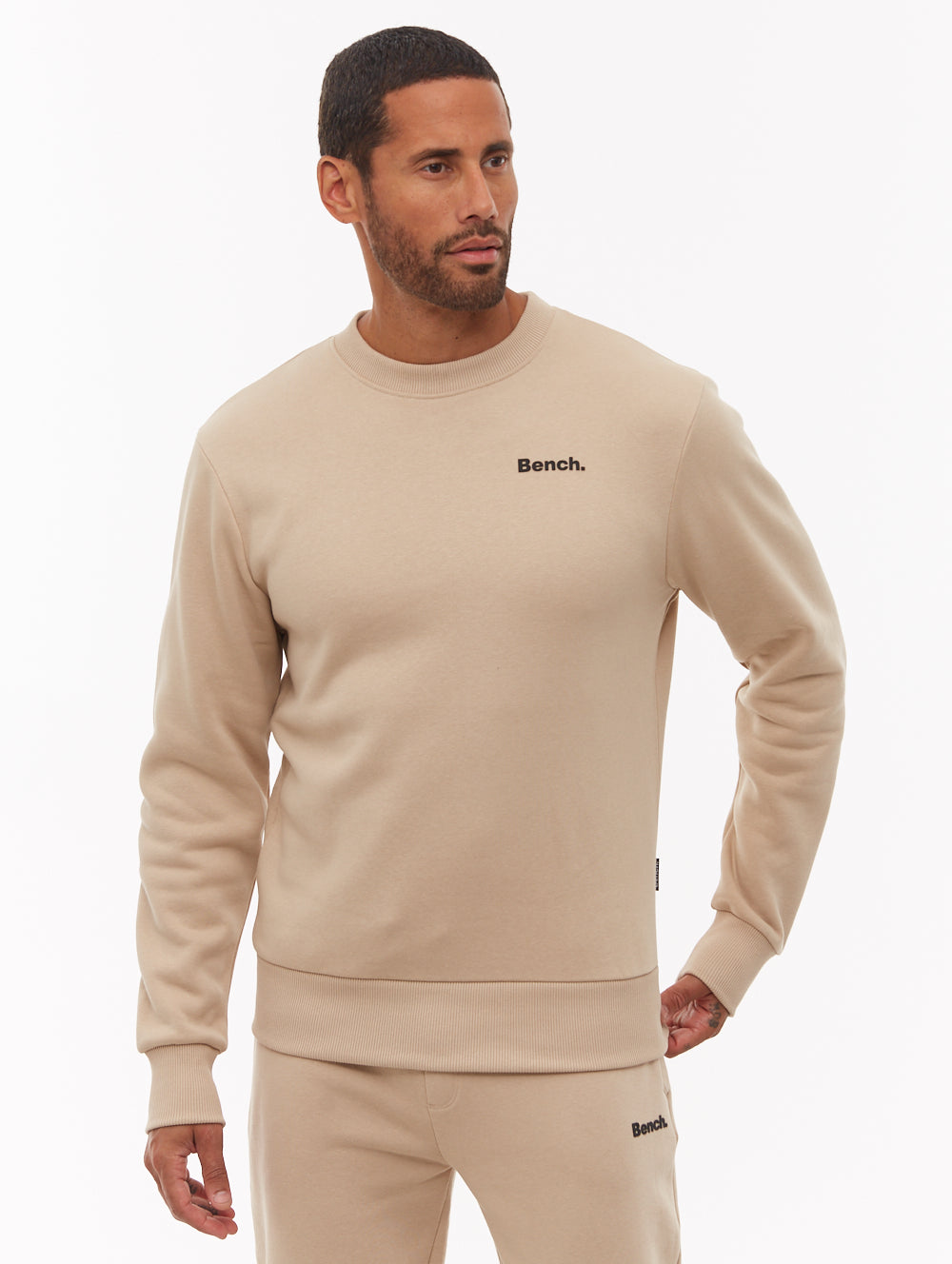 Tumori Beige Crews Small Logo Shot 1