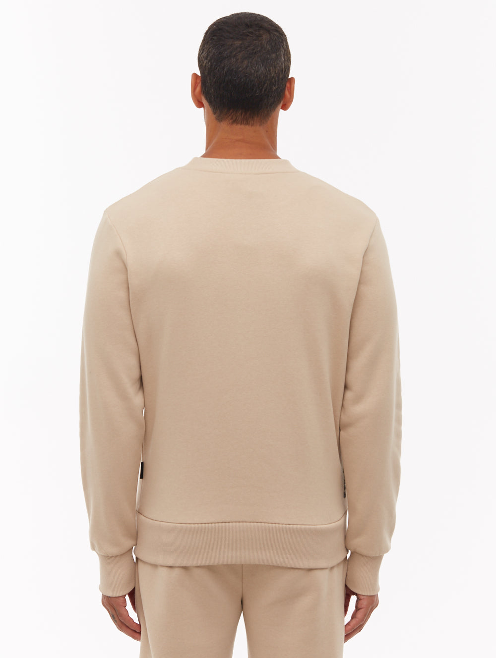 Tumori Beige Crews Small Logo Shot 3