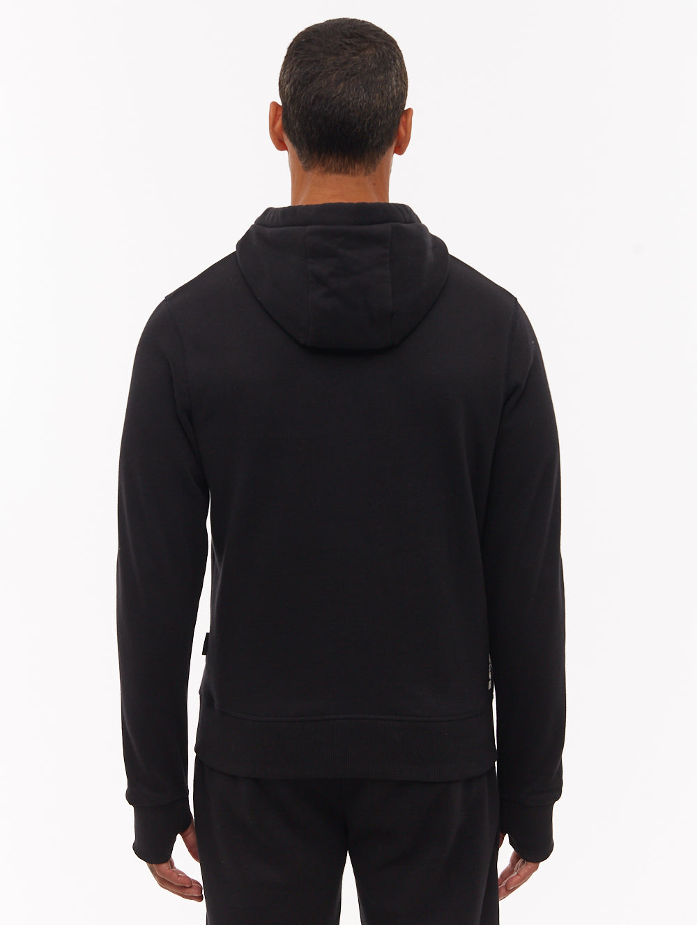 Alpera Black Hoodies Small Logo Shot 3