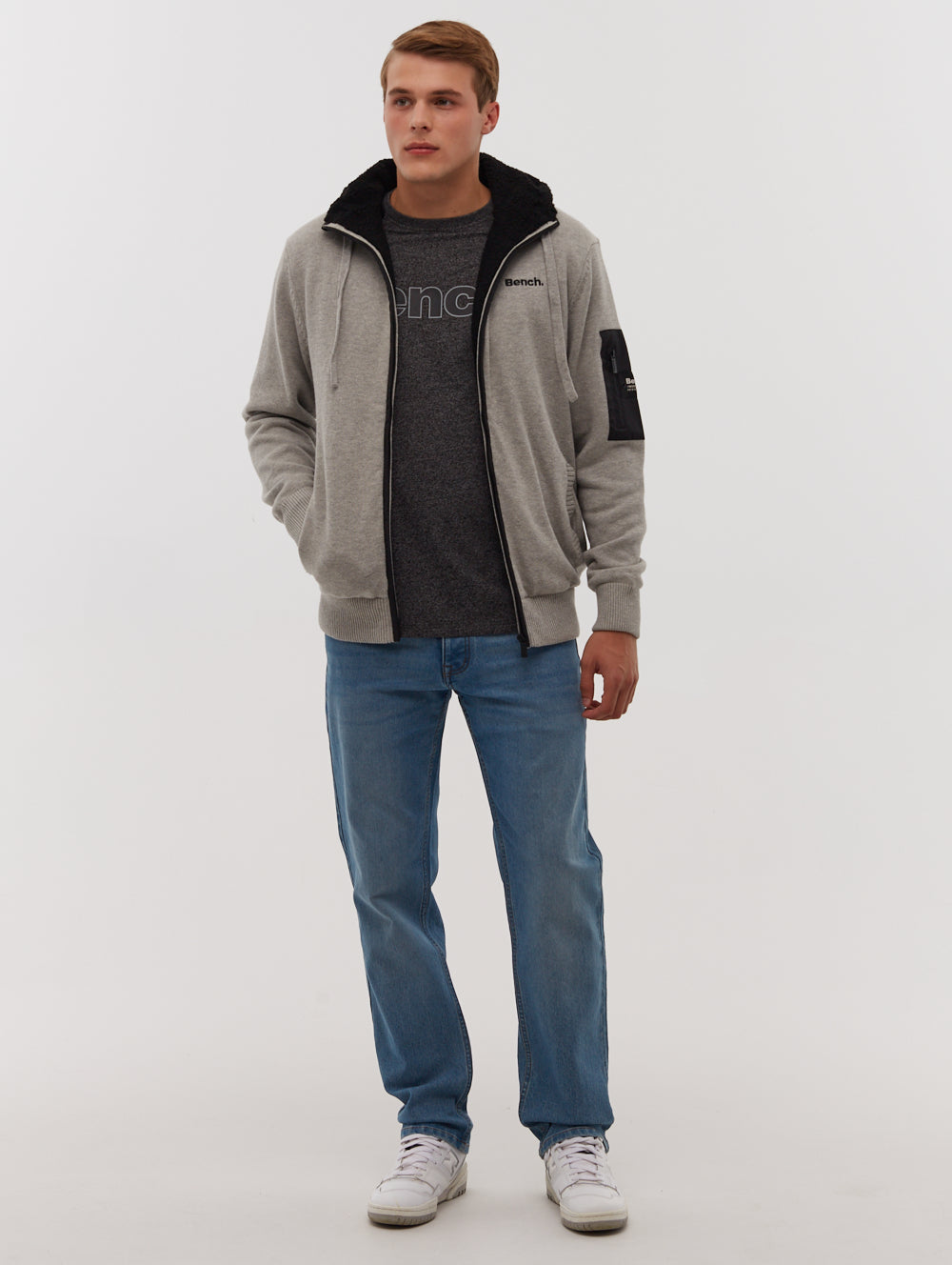 Avett Zip-Up Hooded Sweater