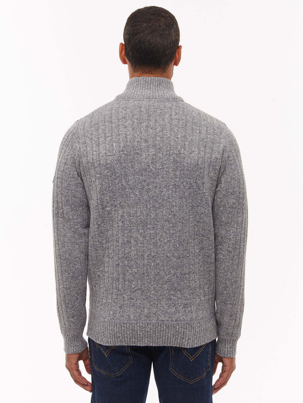 Verto Quarter-Zip Sweater - Grey - Bench