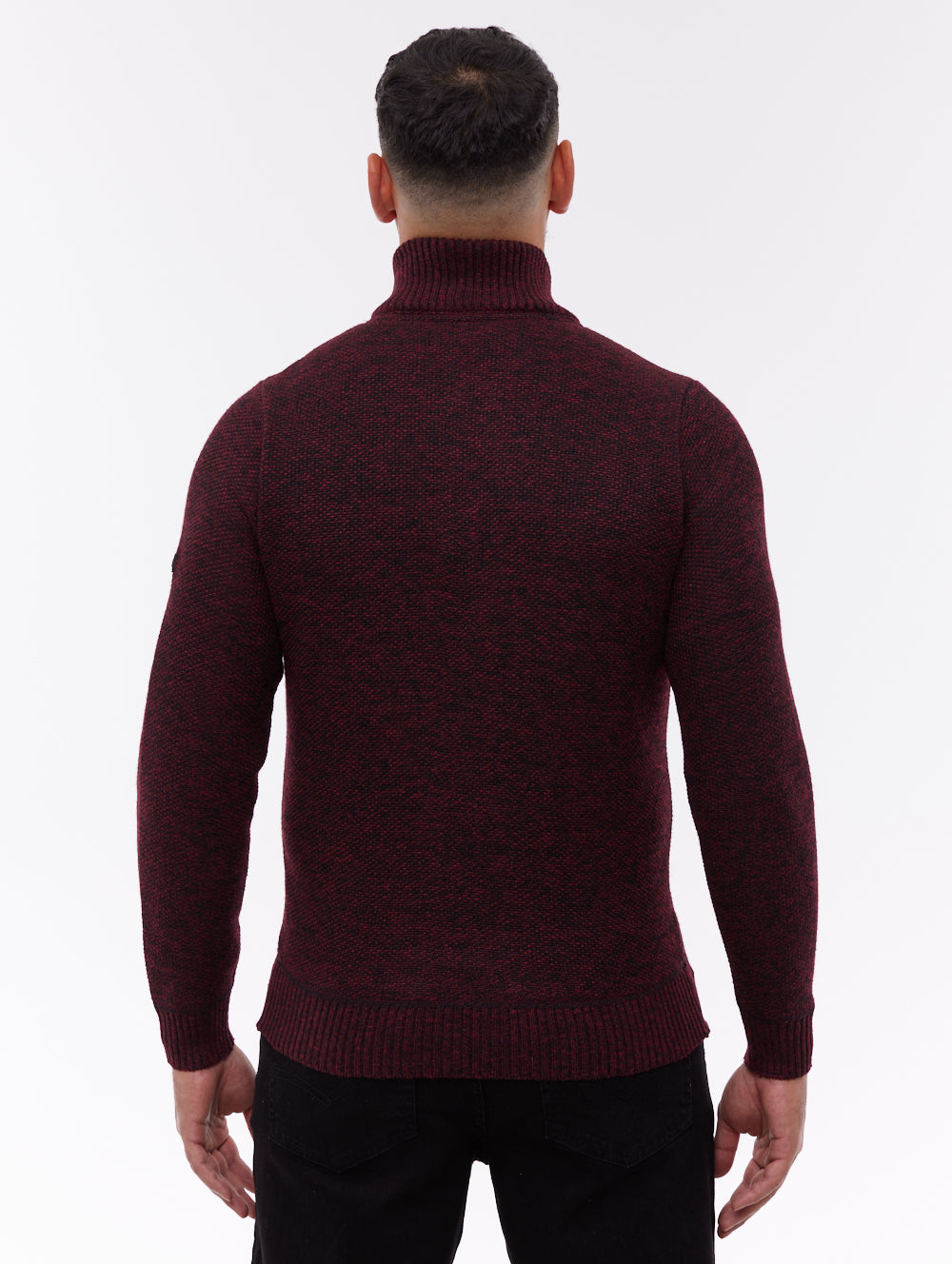 Palacio Quarter-Zip Sweater - Red - Bench