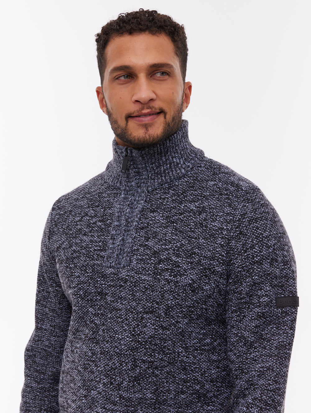 Cho&amp;CoL'Appartement C/N Knit Pullover Oversized mixed-knit sweater | Djab | Shop Men's Crew Neck