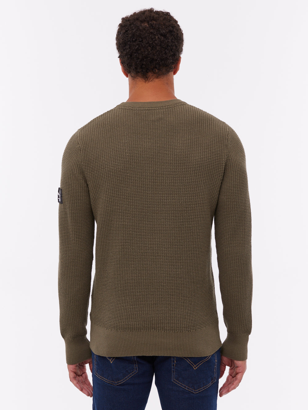 Falum Crew Neck Sweater - Green