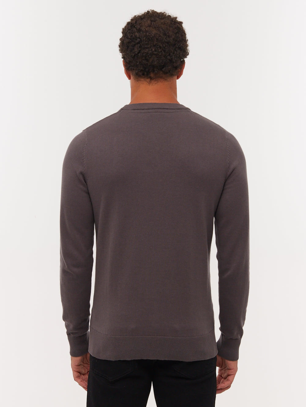 Vietro Crew Neck Sweater - Grey