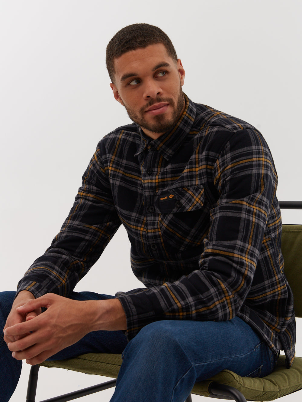 Sakumo Flannel Check Shirt