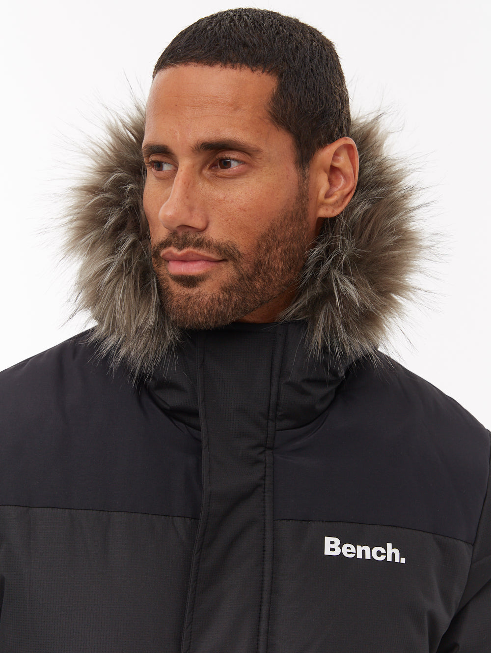 Tillor Hooded Parka - Black - Bench Tillor Hooded Parka - Black - Bench