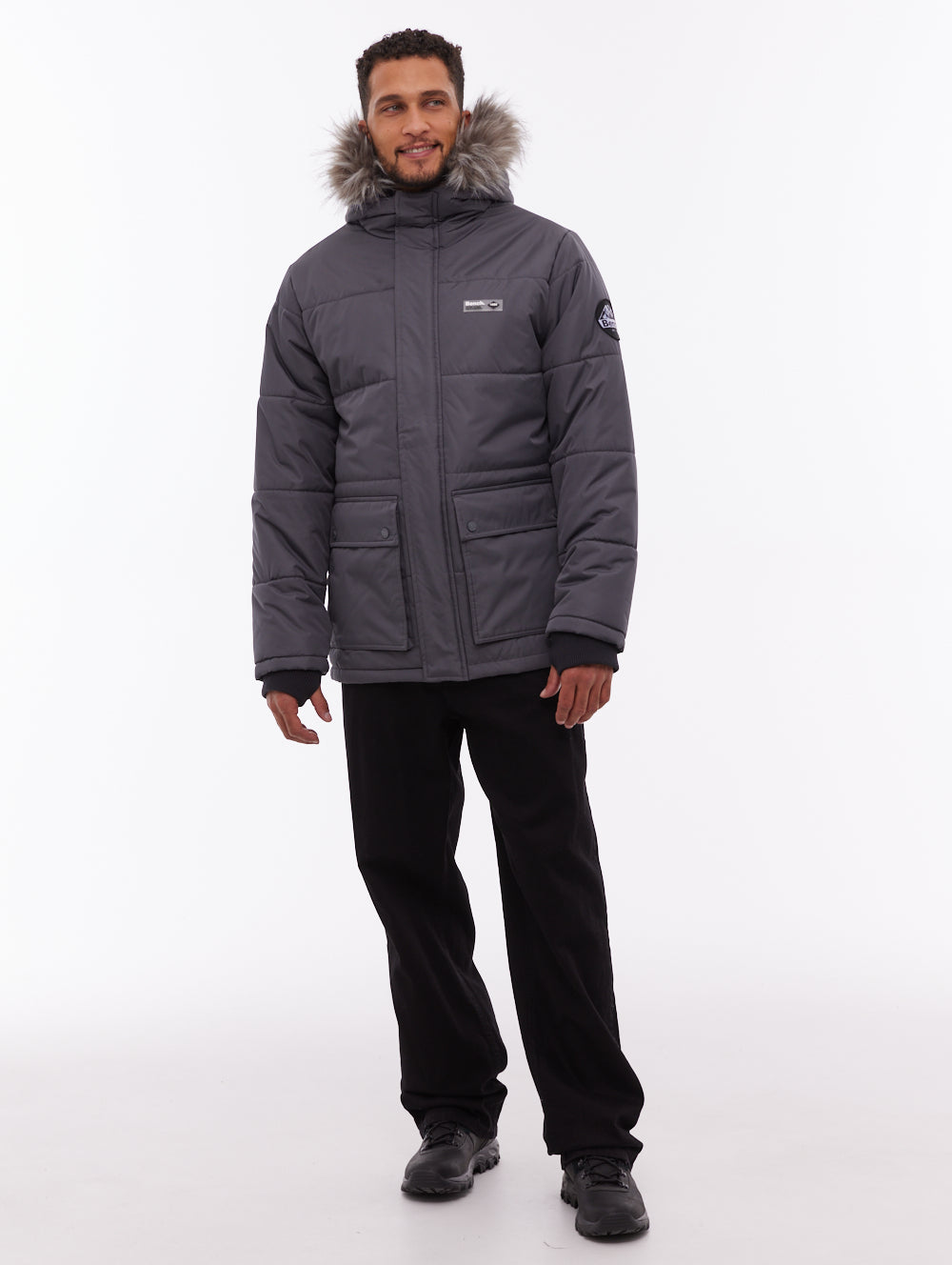 Koufax Puffer Parka - Dark Grey - Bench
