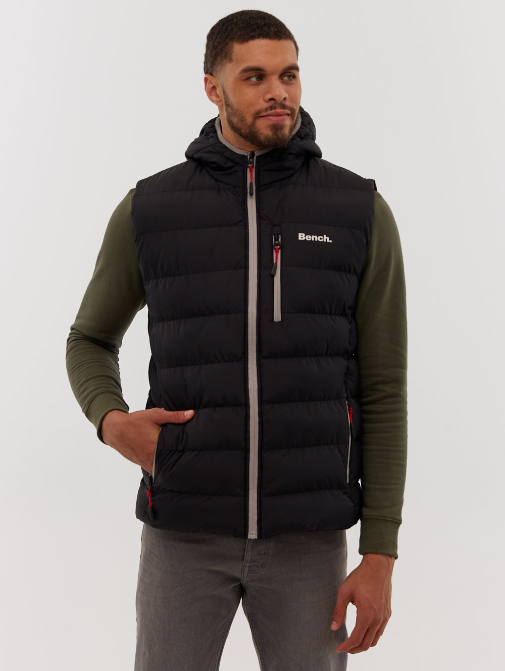 Galban Hooded Puffer Vest