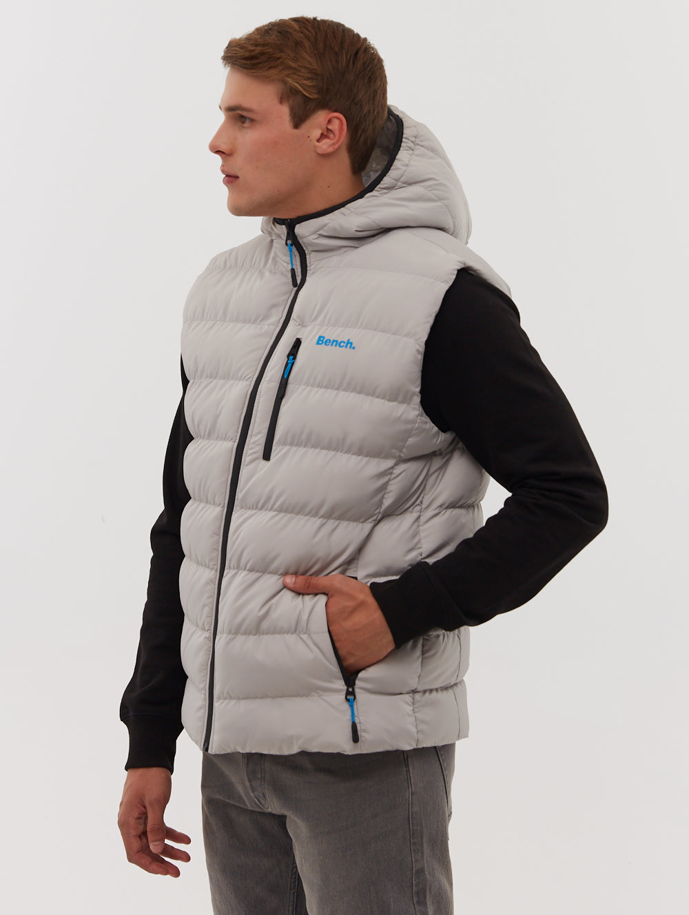 Galban Hooded Puffer Vest