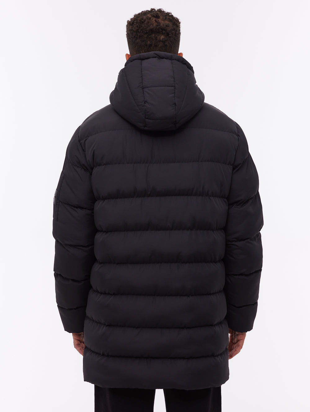 Texani Hooded Puffer Jacket - Black - Bench