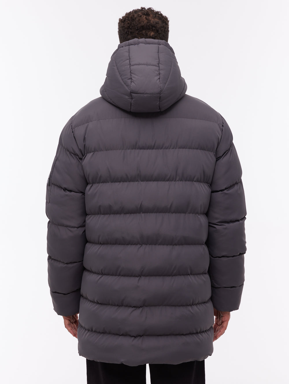 Texani veste matelassée à capuchon - Gris