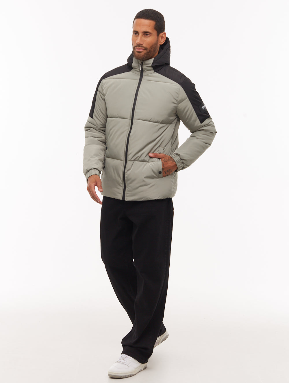 Grentin Puffer Jacket - Green - Bench