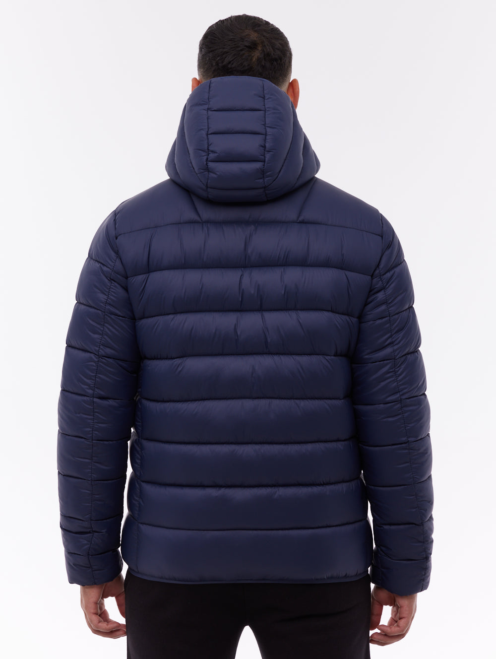 Afflor Hooded Puffer Jacket - Blue - Bench