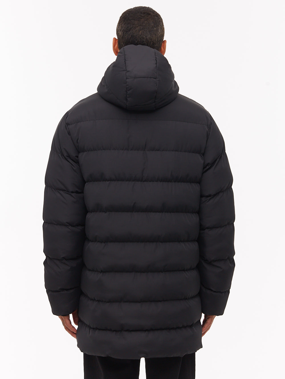 Arviss Hooded Puffer Jacket - Black - Bench