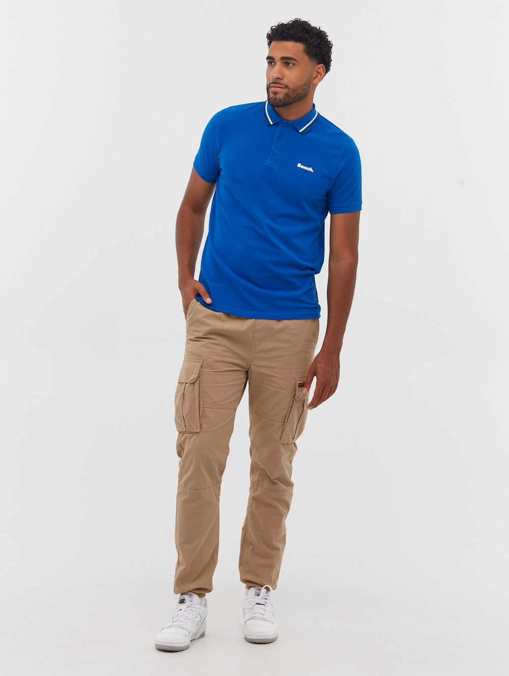 Gruff Contrast Tipping Polo Shirt