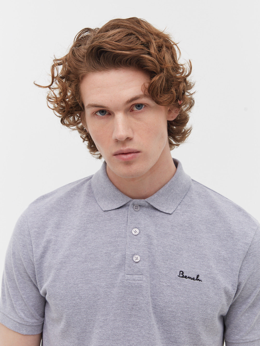 embroidered-logo polo shirt